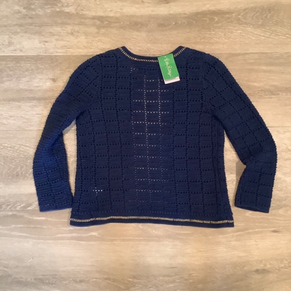 LILLY PULITZER SWEATER JACKET - Picture 4 of 5